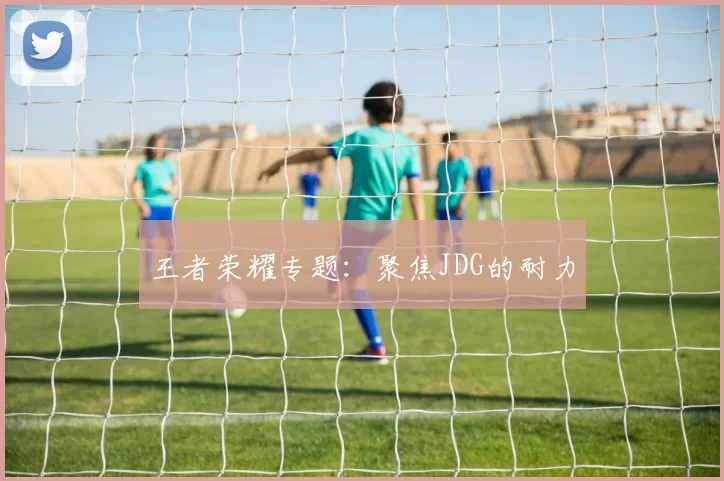 王者荣耀专题：聚焦JDG的耐力